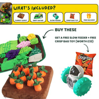 Blue Red Slow Feeder